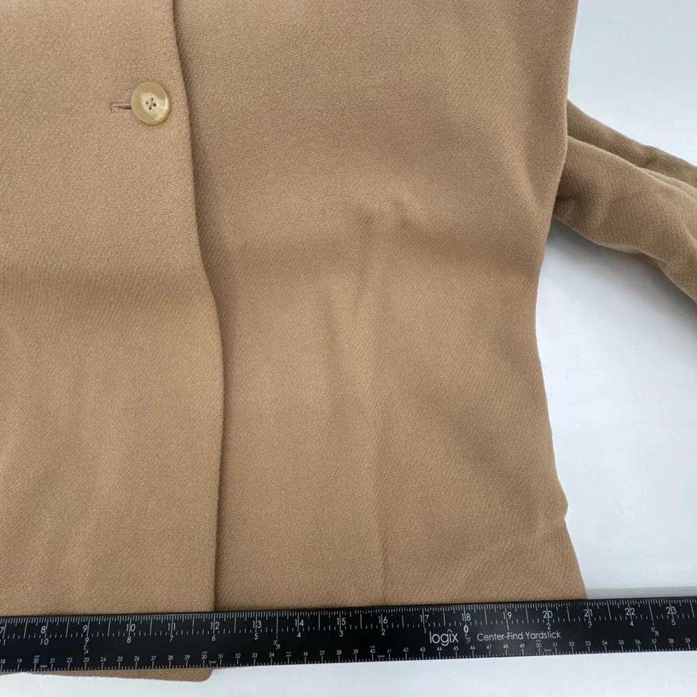 Everlane Cocoon Coat Women P Camel Tan‎ Wool Blend Oversized Long Jacket 43